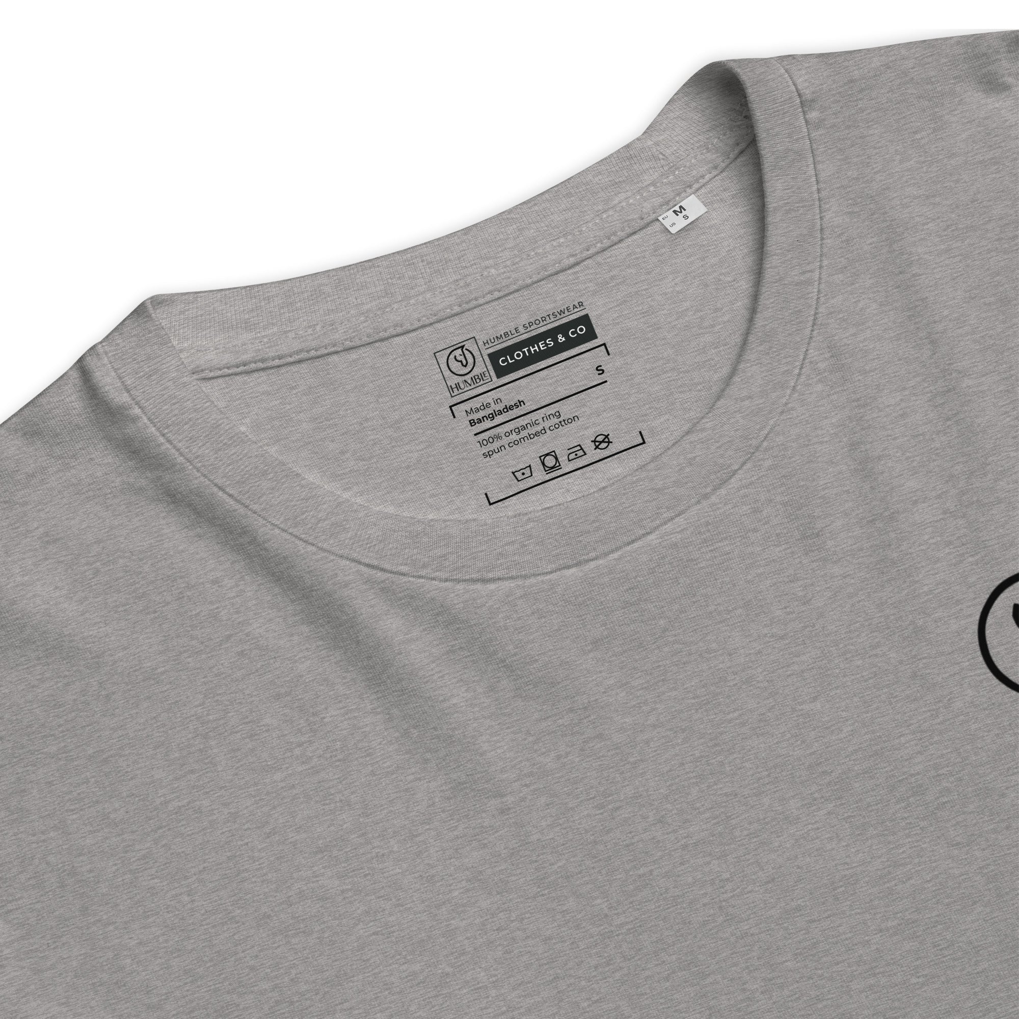 Men's Breathable Organic Ribbed Neck T-Shirt - Mirfia