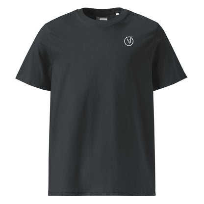 Men's Casual Organic Ribbed Neck T-Shirt - Mirfia