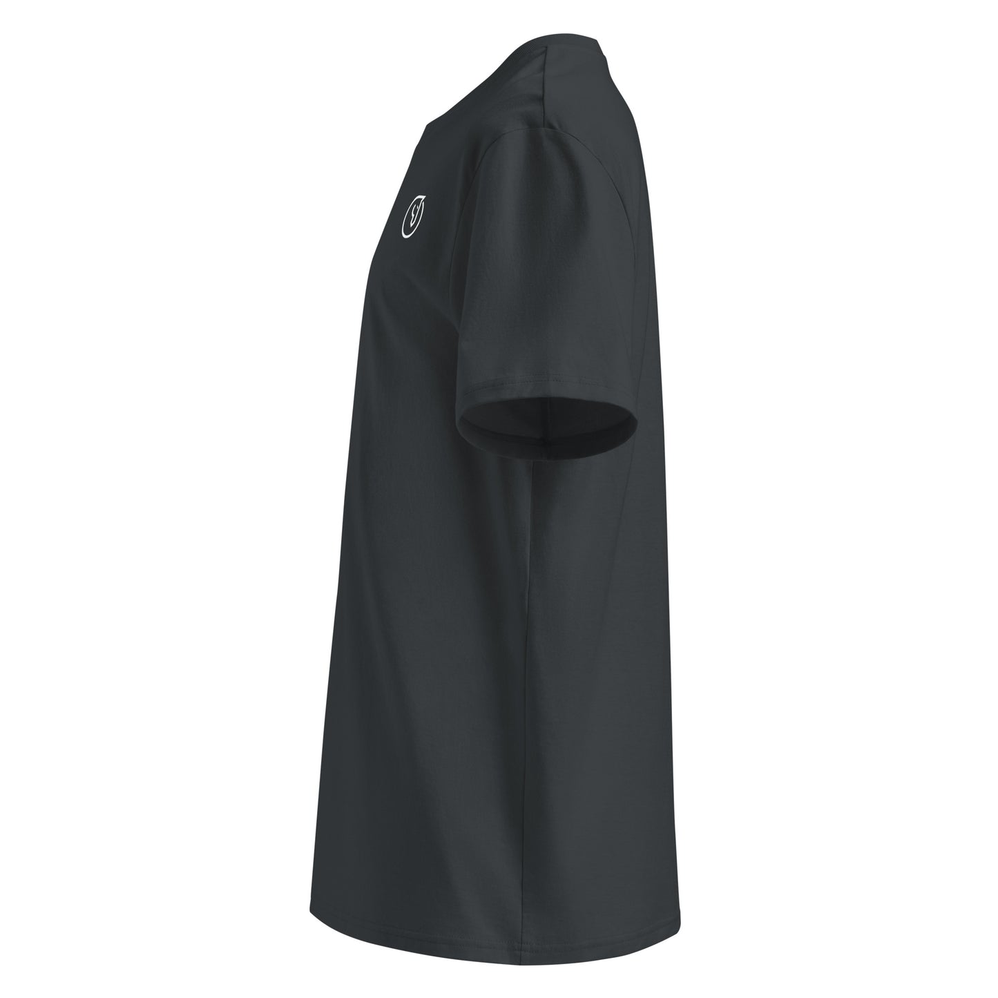 Men's Casual Organic Ribbed Neck T-Shirt - Mirfia