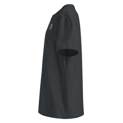 Men's Casual Organic Ribbed Neck T-Shirt - Mirfia