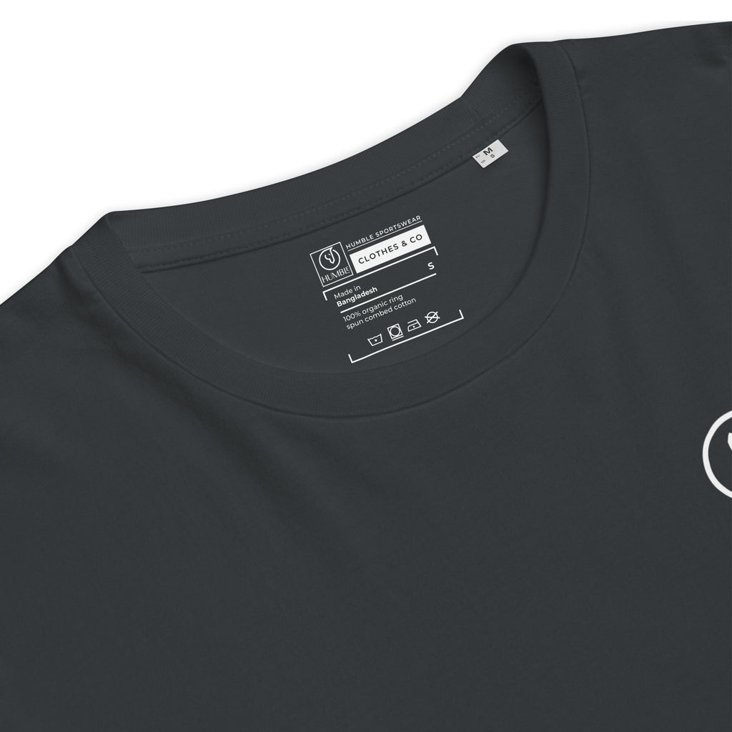 Men's Casual Organic Ribbed Neck T-Shirt - Mirfia