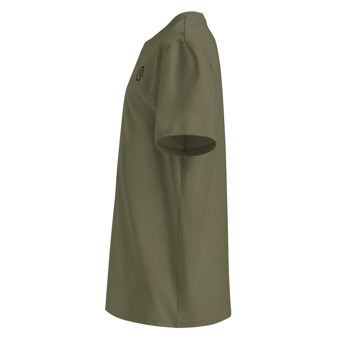 Men's Breathable Organic Ribbed Neck T-Shirt - Mirfia