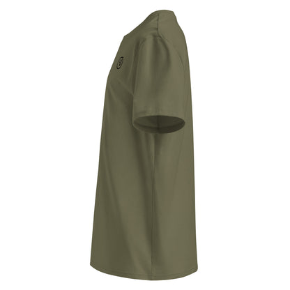 Men's Breathable Organic Ribbed Neck T-Shirt - Mirfia