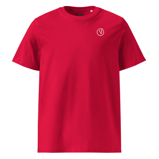 Men's Casual Organic Ribbed Neck T-Shirt - Mirfia