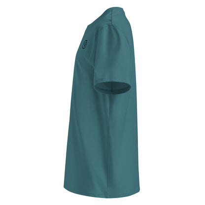 Men's Breathable Organic Ribbed Neck T-Shirt - Mirfia