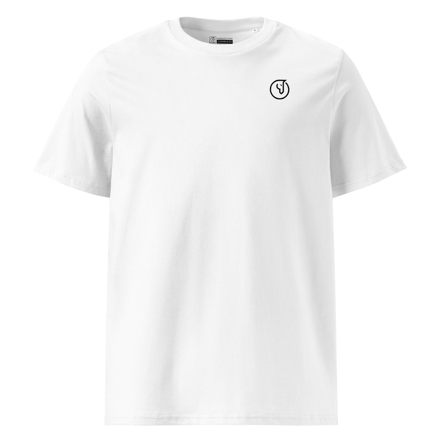 Men's Organic Ribbed Neck T-Shirt - Mirfia