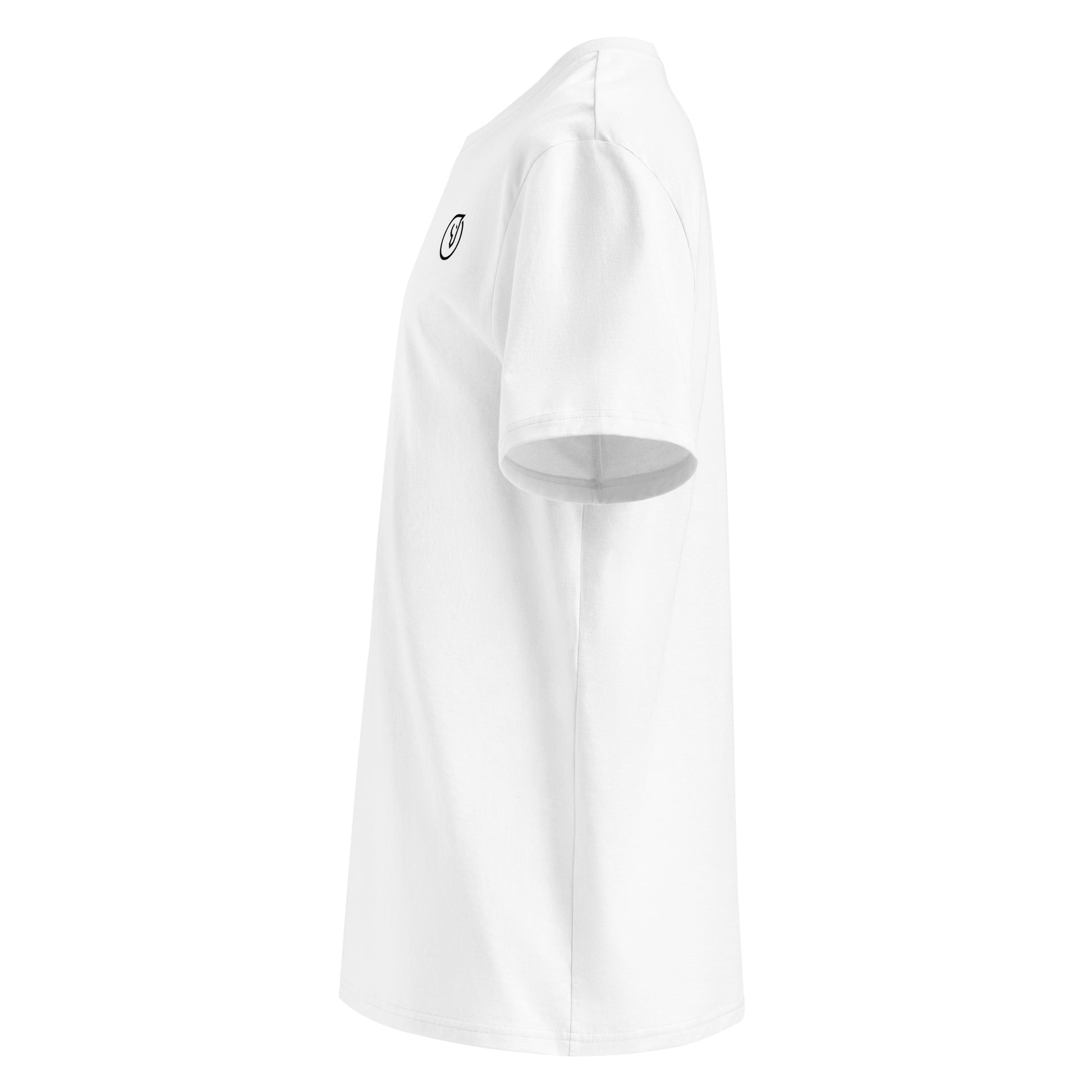 Men's Organic Ribbed Neck T-Shirt - Mirfia