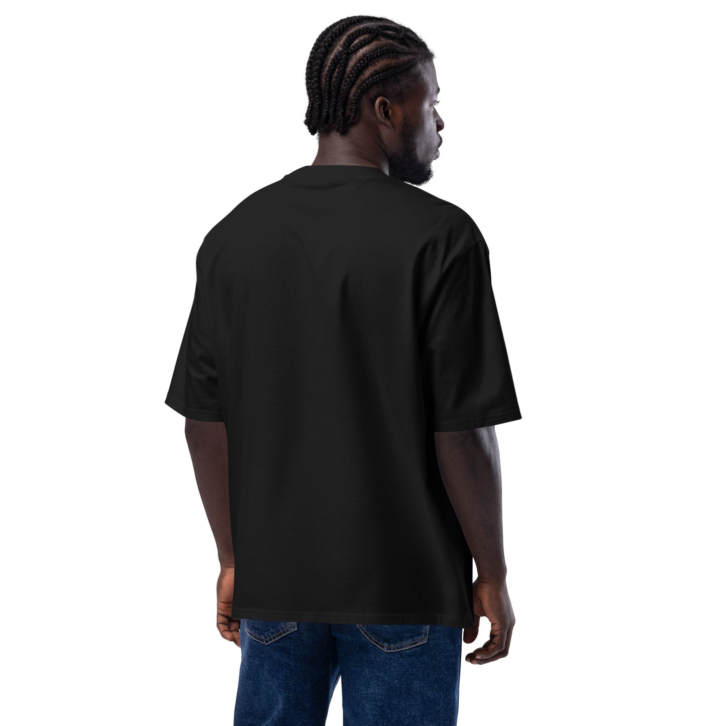 oversized heavyweight cotton t-shirt black 