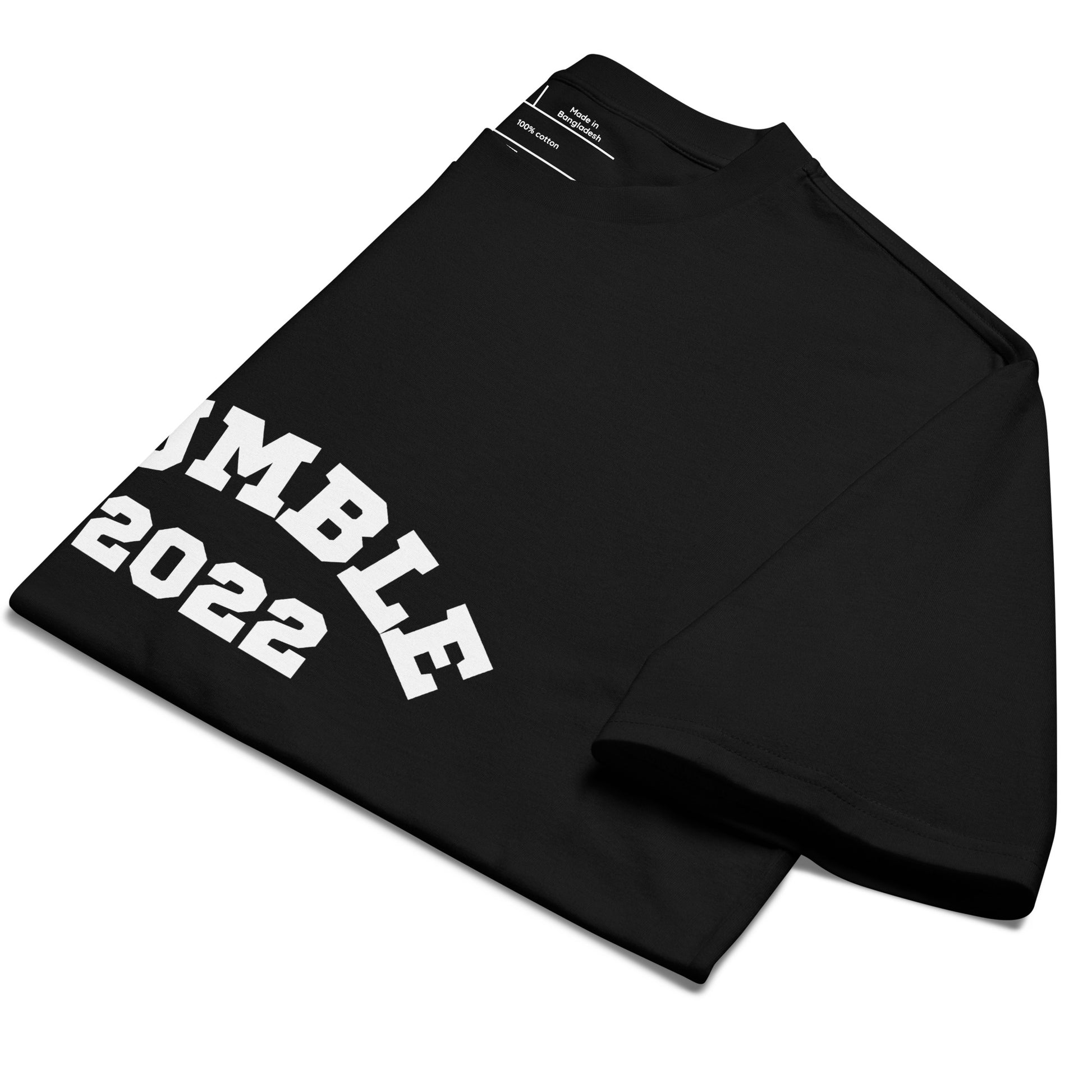 oversized heavyweight cotton t-shirt black 