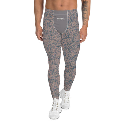 men's performance leggings all over print 