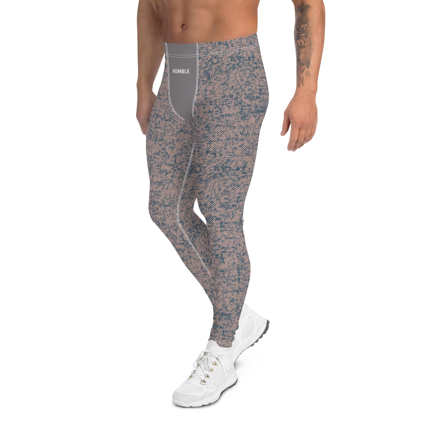 men's performance leggings all over print 