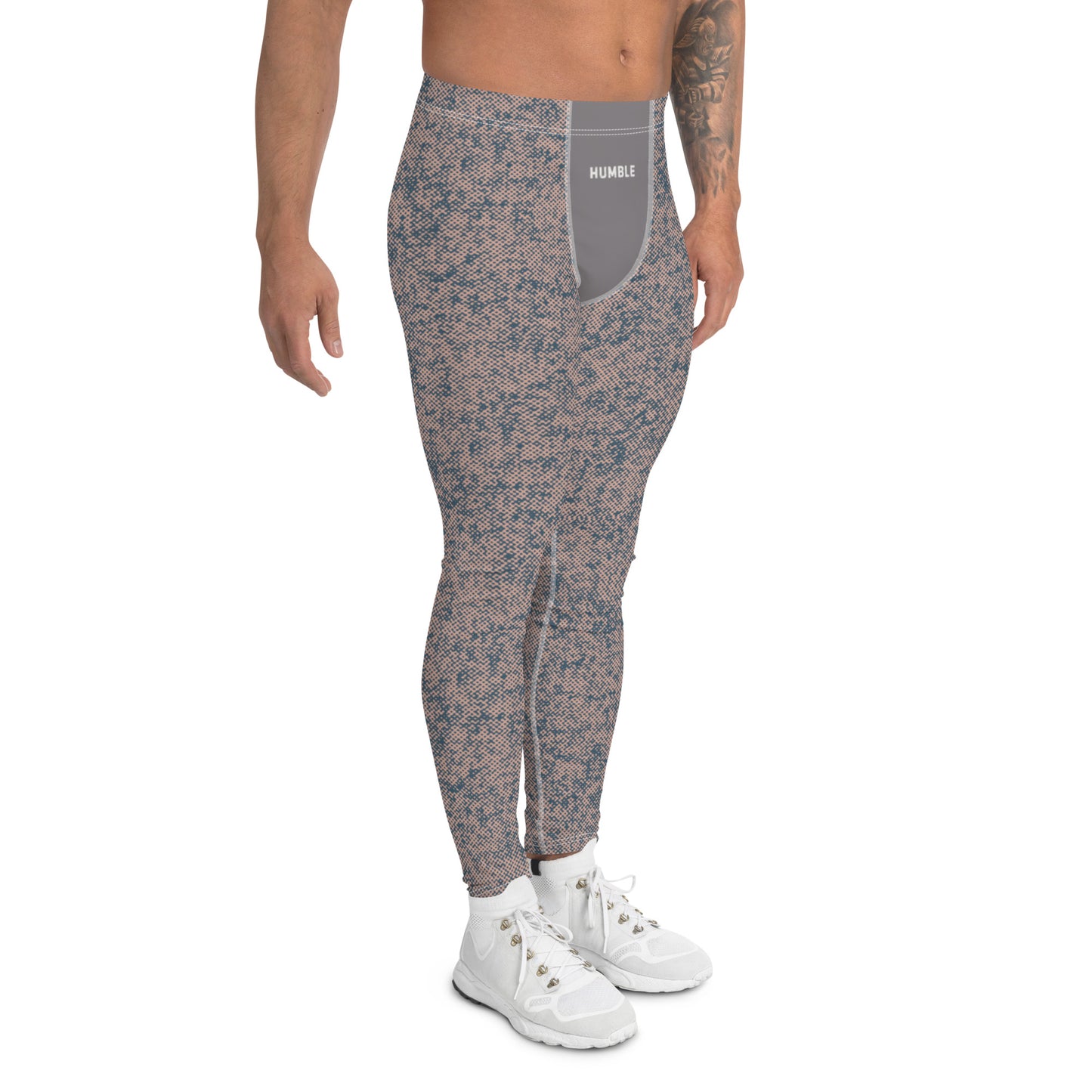 men's performance leggings all over print 