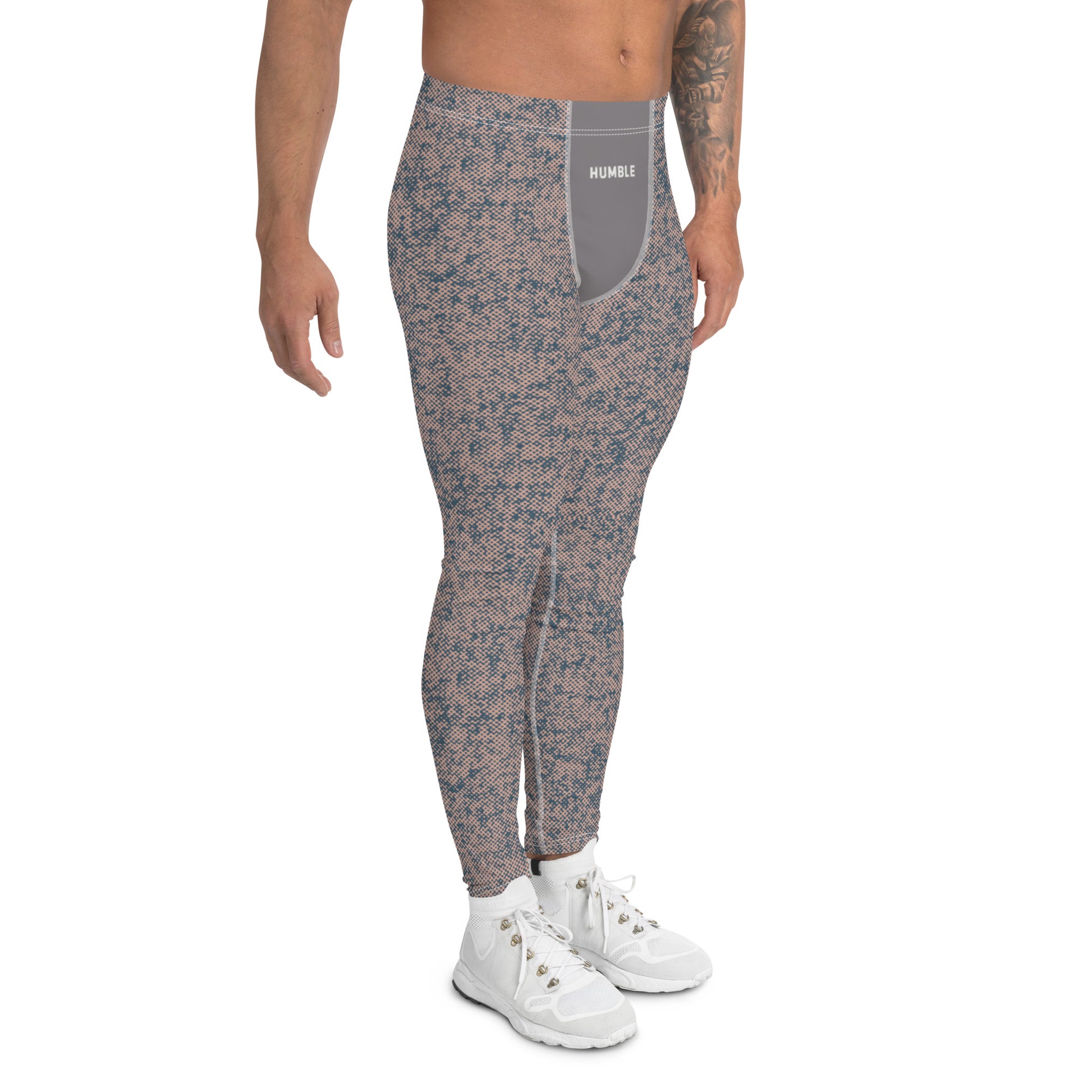 men's performance leggings all over print 