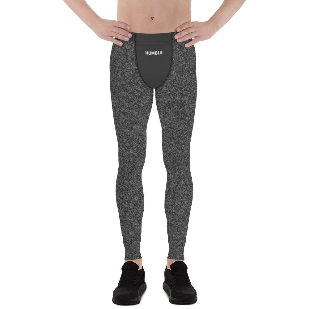 men's performance leggings grey