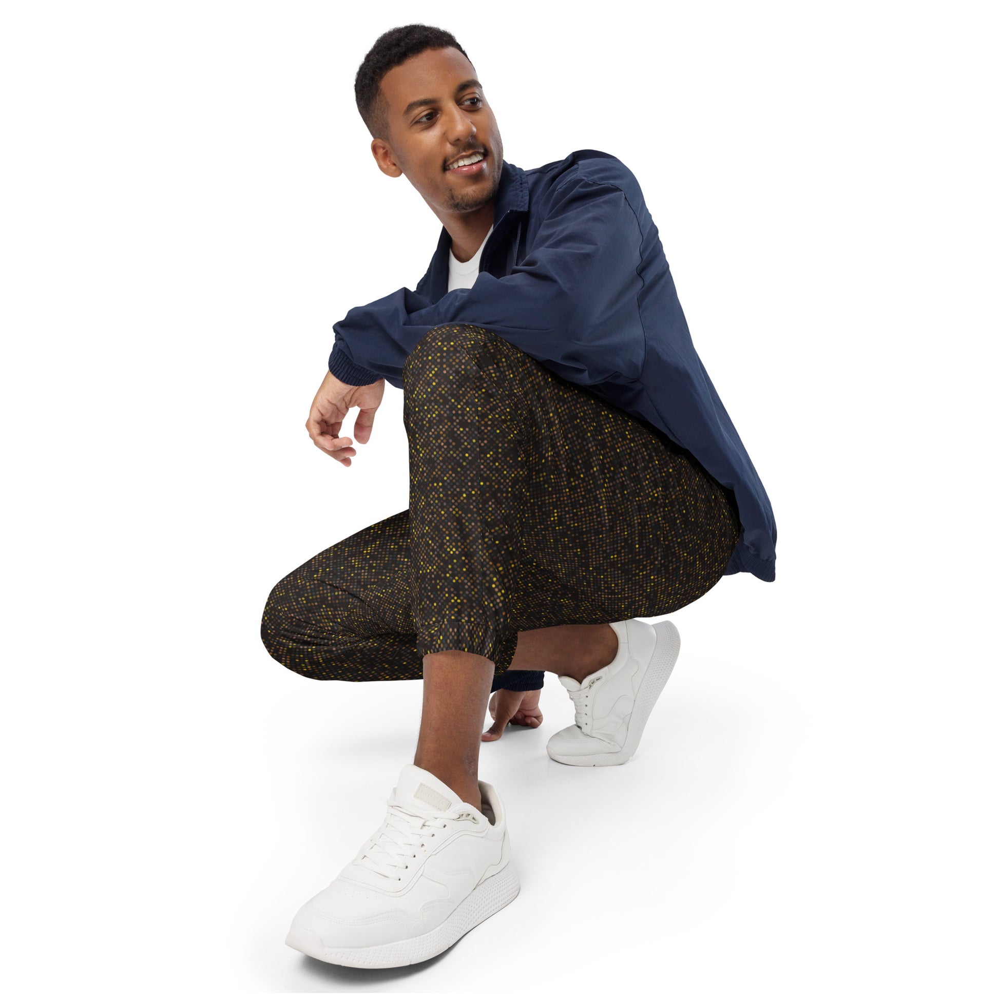 Men's Torren Dotted Track Pants - Mirfia