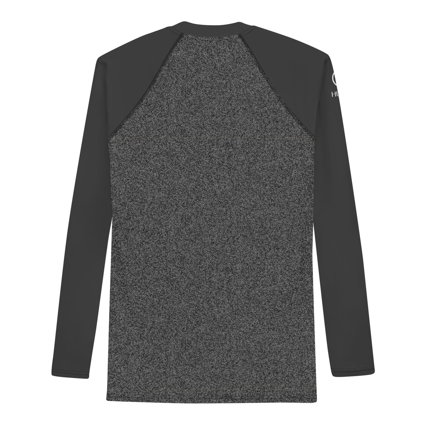 men's rash guard grey long sleeve