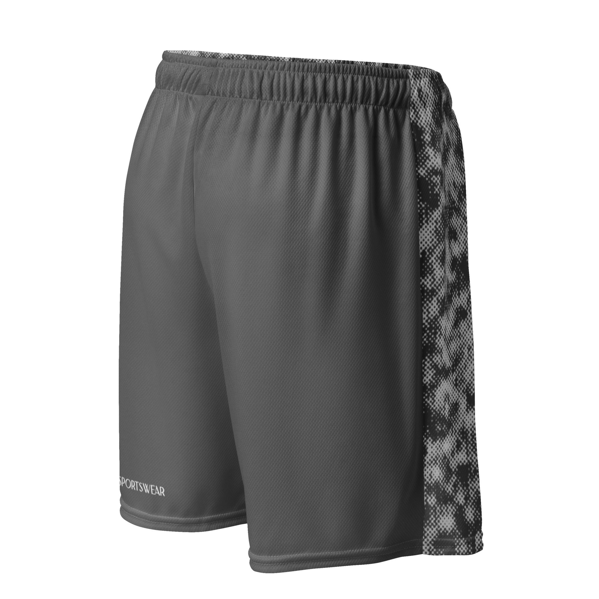 mesh shorts for men gray