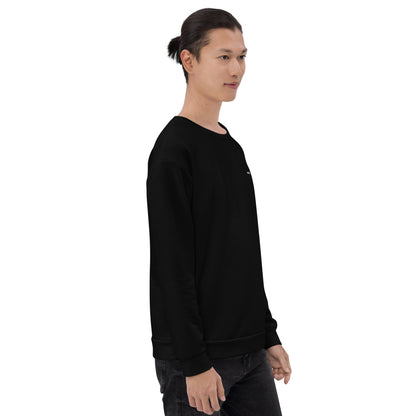 men's recycled sweatshirt black