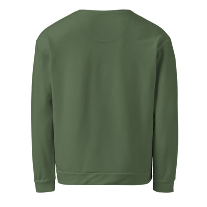 men's recycled sweatshirt clover green