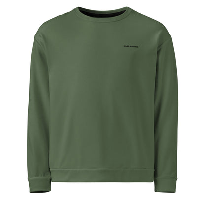 men's recycled sweatshirt clover green