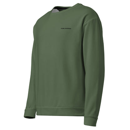 men's recycled sweatshirt clover green