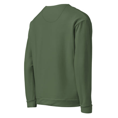 men's recycled sweatshirt clover green