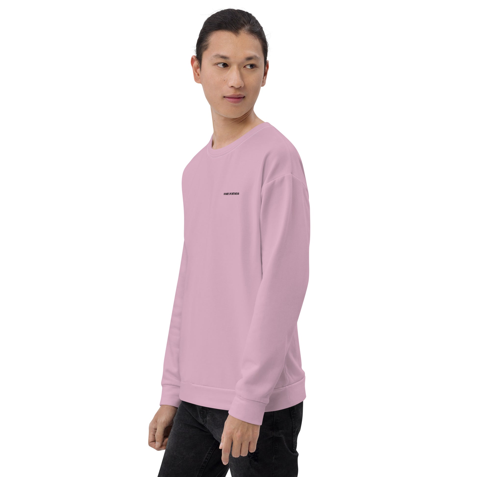 men's long sleeve recycled sweatshirt 