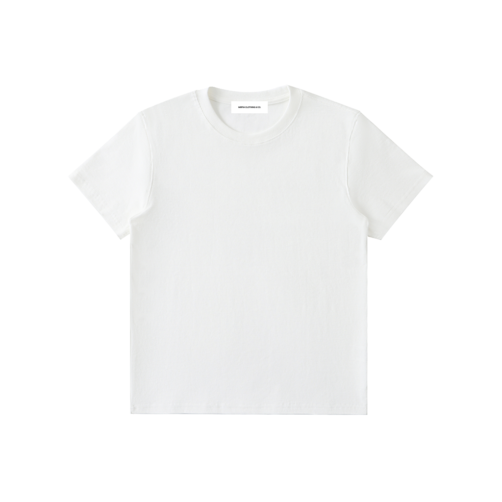 men's bodycon fitted ribbed crop top t-shirt 