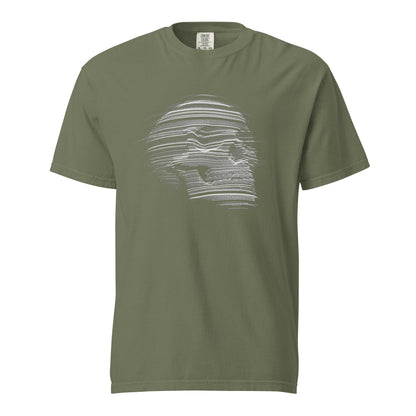 men's skull t-shirt green