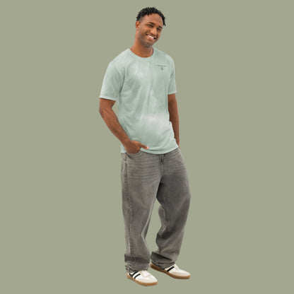 lightweight men's cotton t-shirt in green