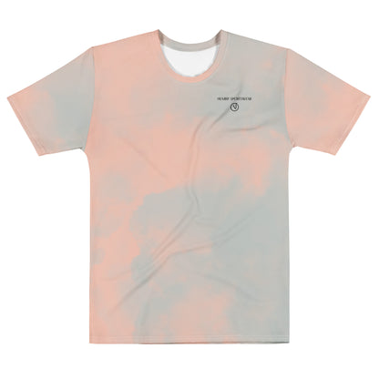 casual short sleeve red t-shirt for men