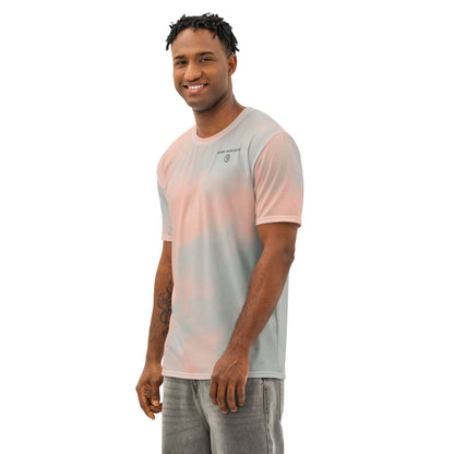 minimalist multicolor red men's cotton shirt 