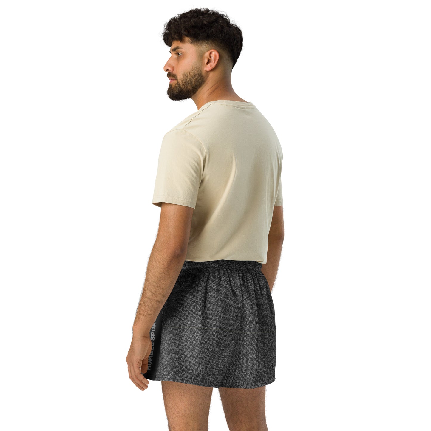 men's performance activewear shorts grey