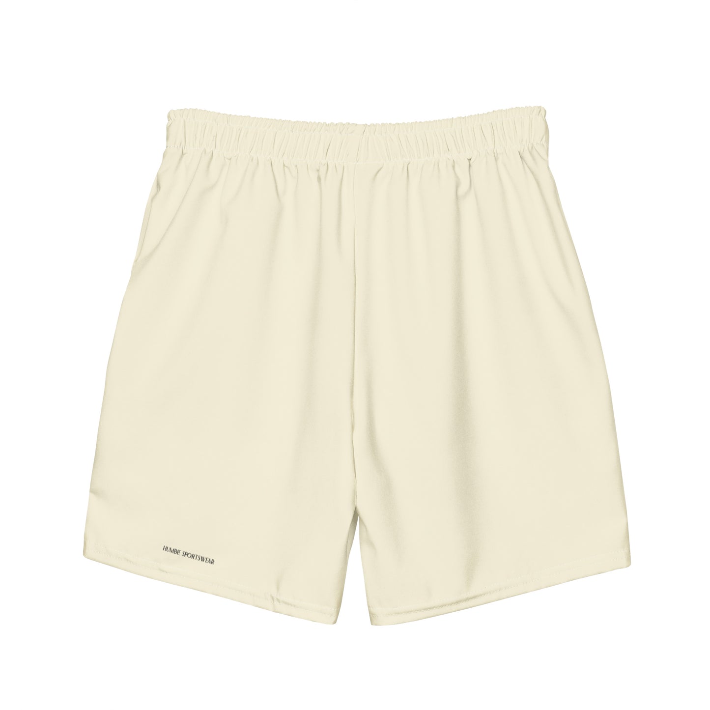 men's swim trunks beige