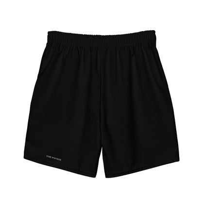 men's swim trunks black