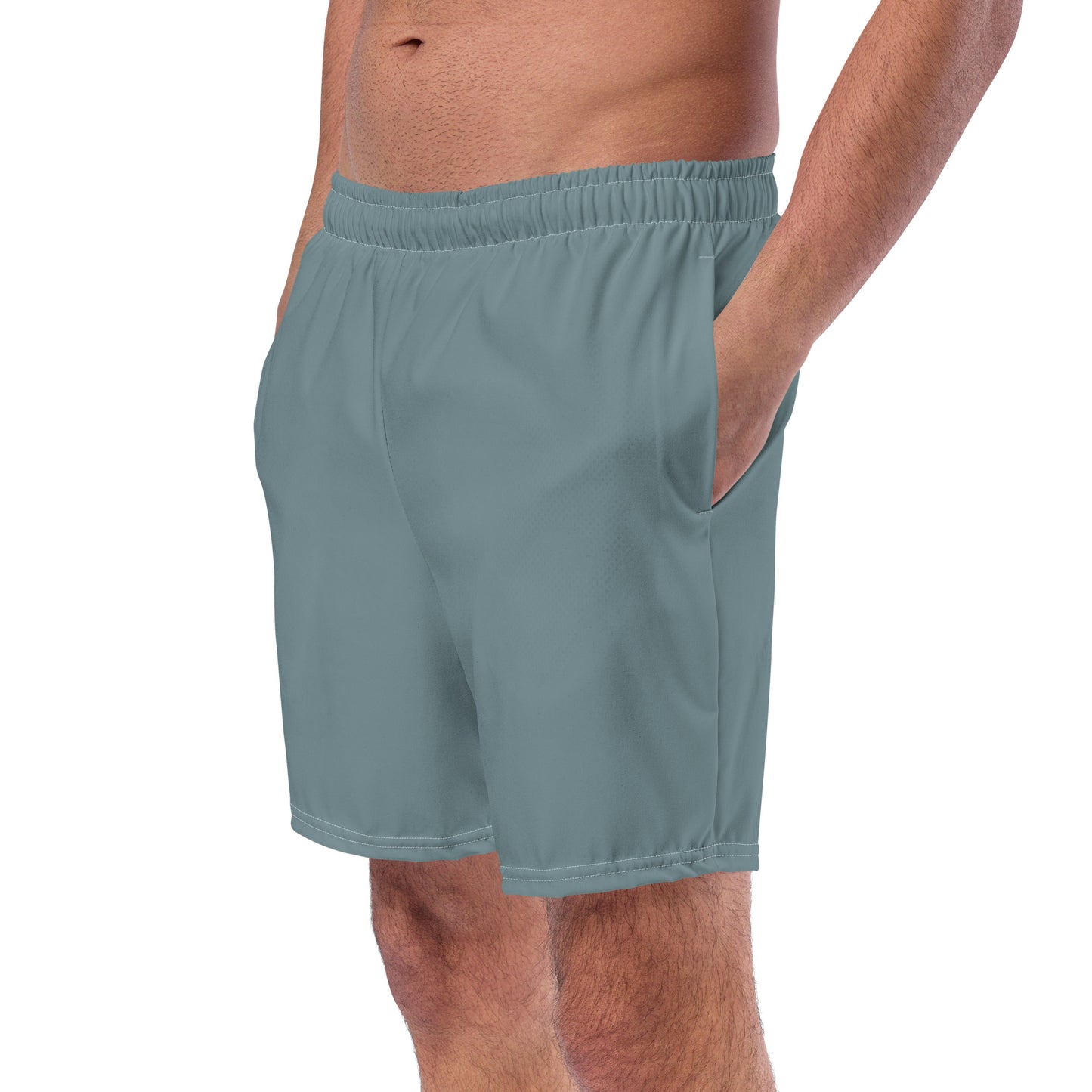 men's swim trunks blue 