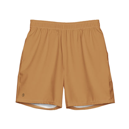 men's swim trunks brown