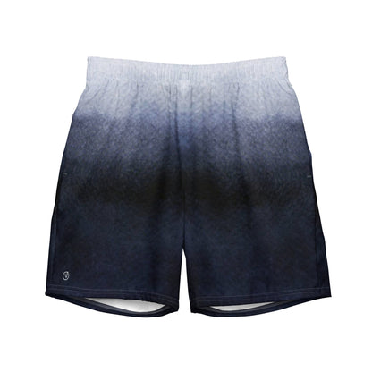 men's swim trunks gradient black