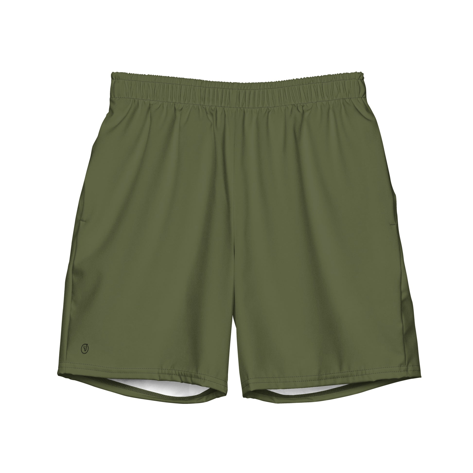 men's swim trunks green 