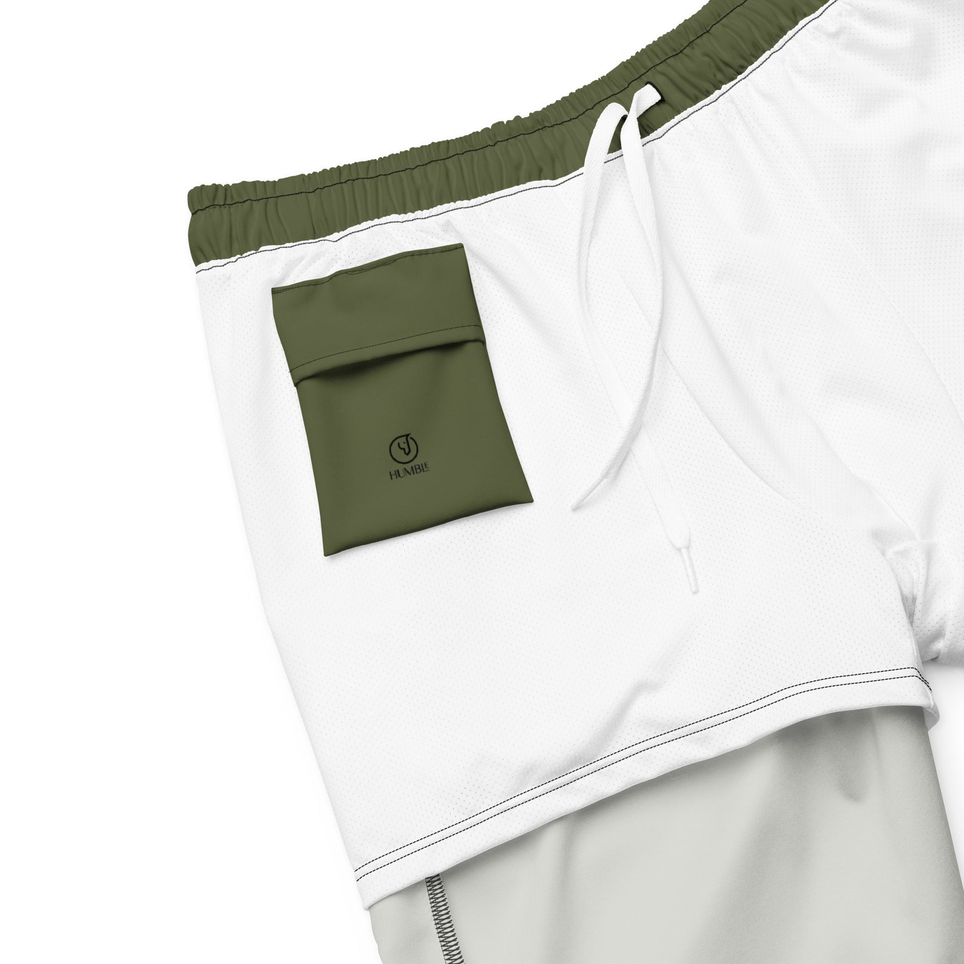 men's swim trunks green 