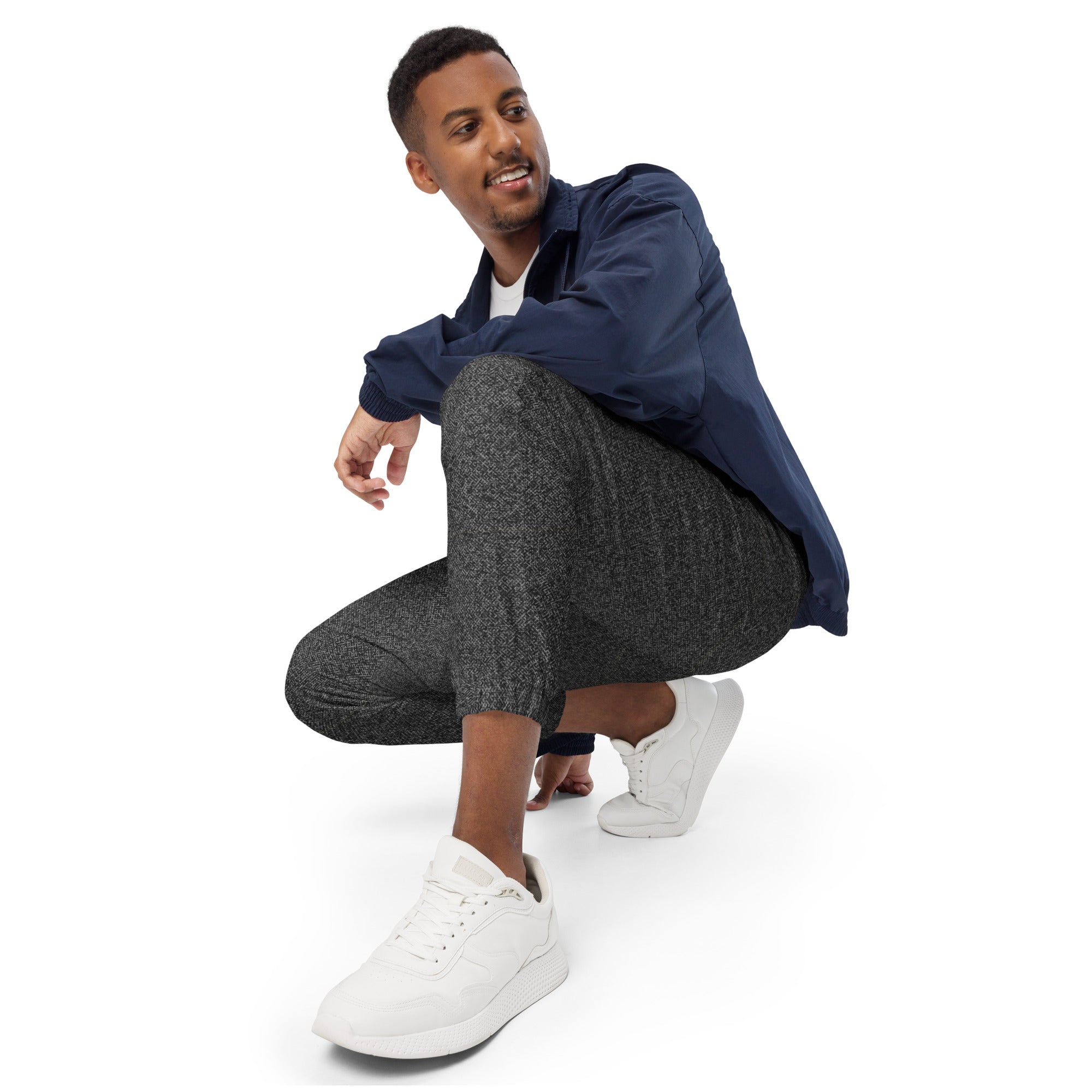 Men's Pattens Grey Track Pants - Mirfia