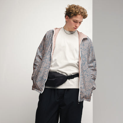 Men’s Shell Pink Camo Windbreaker - Mirfia