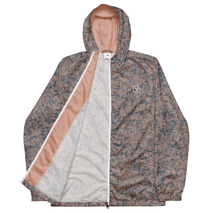Men’s Shell Pink Camo Windbreaker - Mirfia
