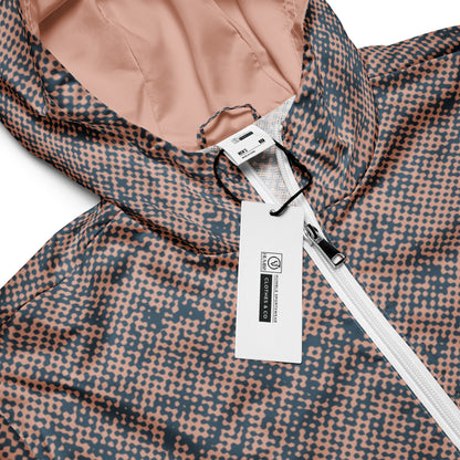 Men’s Shell Pink Camo Windbreaker - Mirfia