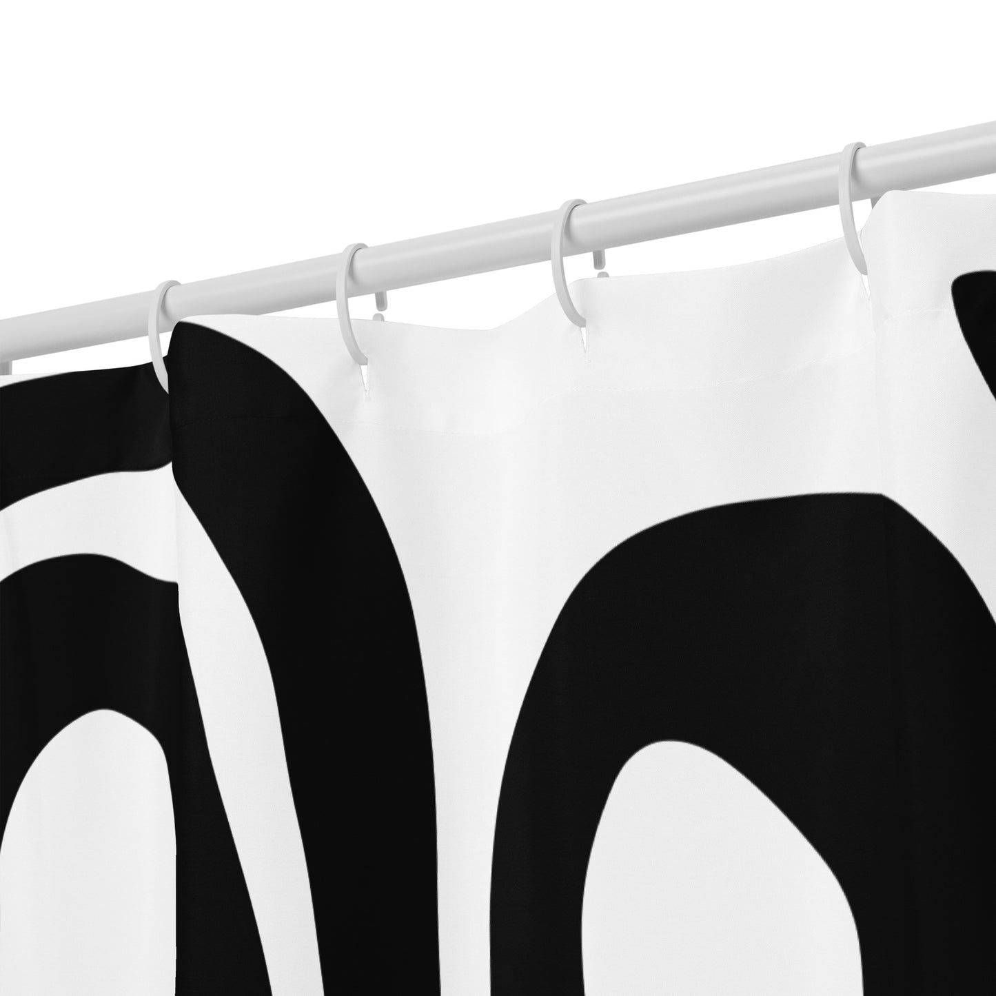 Modern Fluid Abstract Shower Curtain - Mirfia