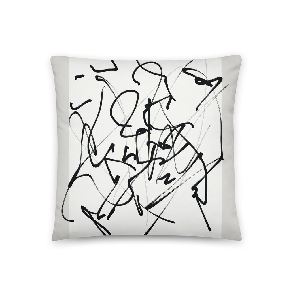 Modern Abstract Throw Pillow - Mirfia