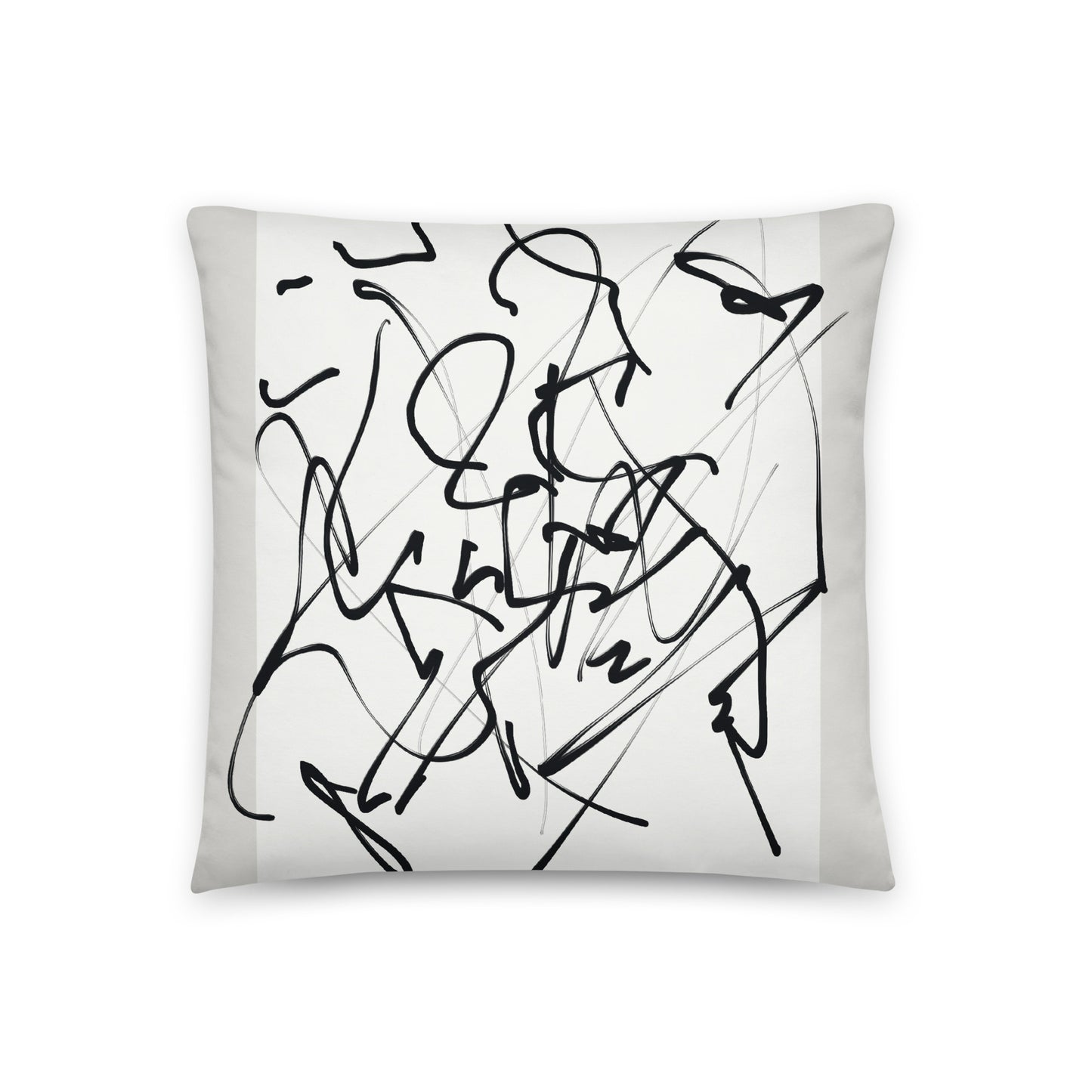 Modern Abstract Throw Pillow - Mirfia