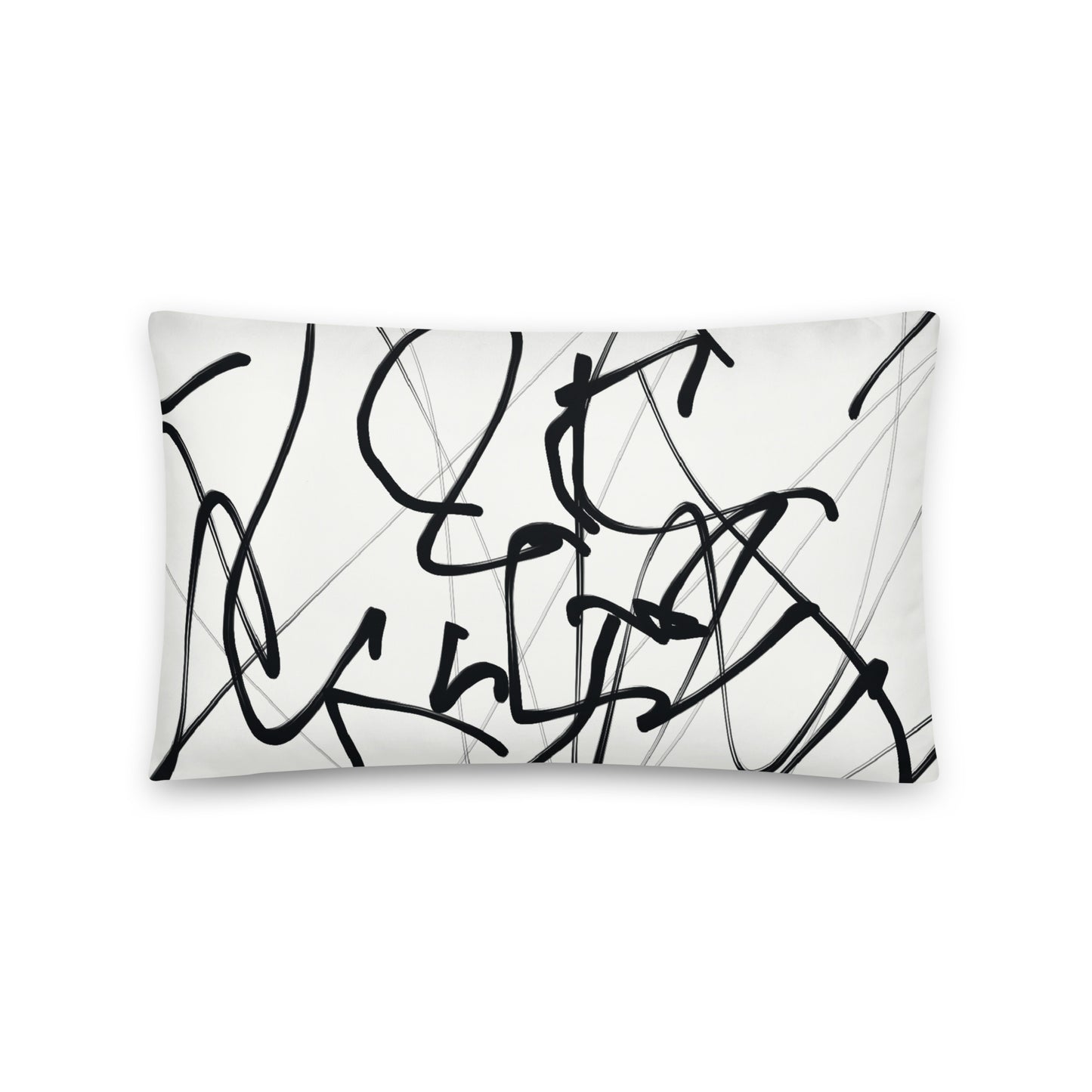 Modern Abstract Throw Pillow - Mirfia