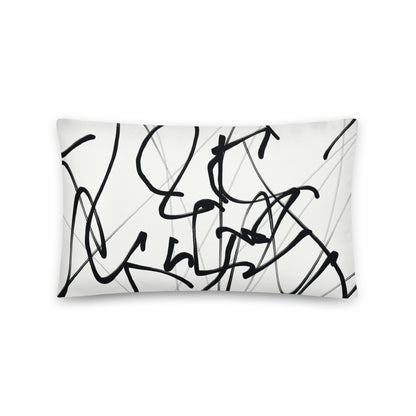 Modern Abstract Throw Pillow - Mirfia