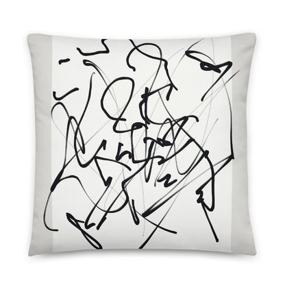 Modern Abstract Throw Pillow - Mirfia